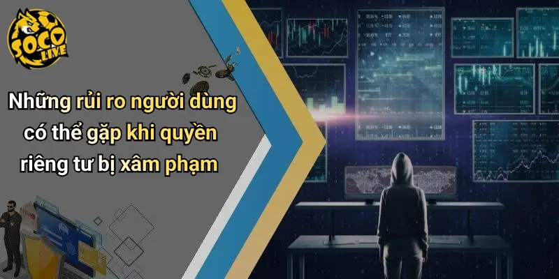 Những rủi ro người dùng có thể gặp khi quyền riêng tư bị xâm phạm