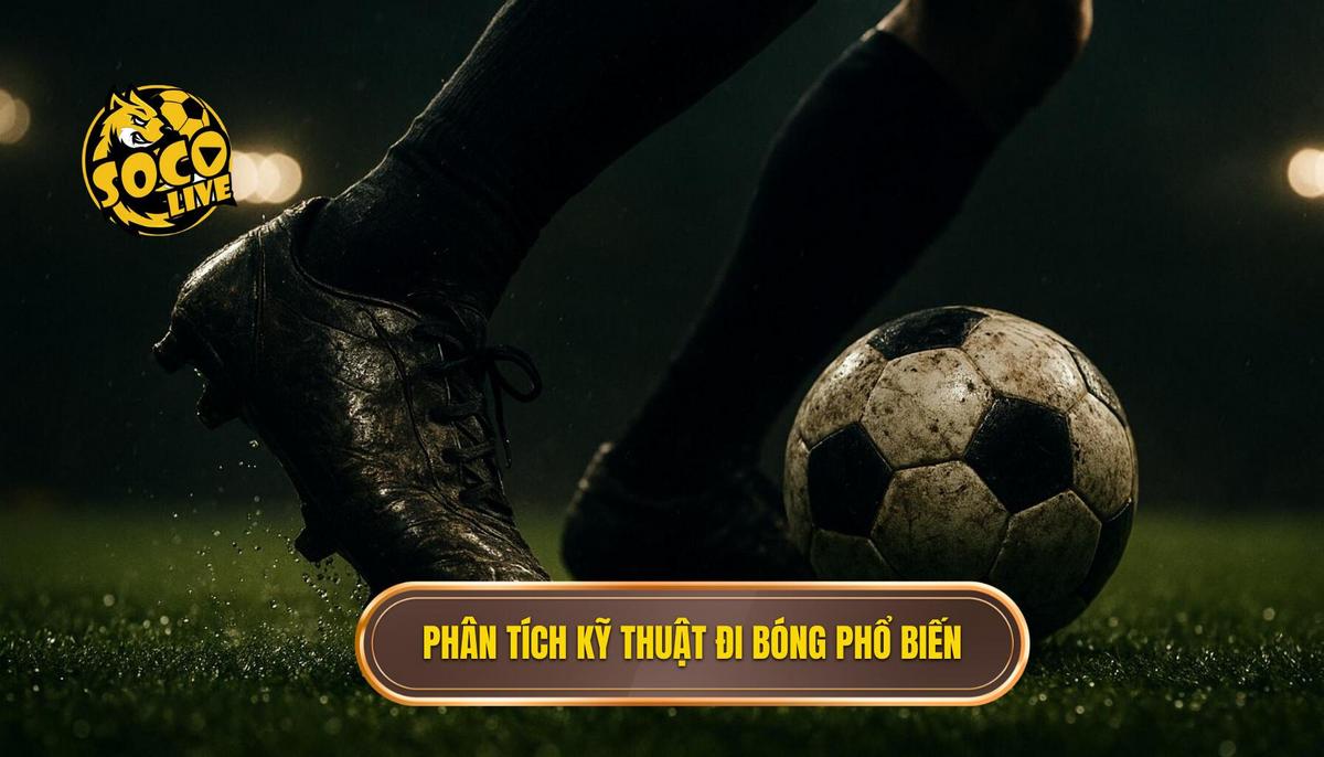 Phân tích các nhóm kỹ thuật đi bóng qua người phổ biến