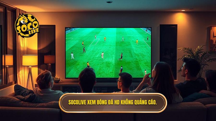 Socolive xem bóng đá HD không quảng cáo.