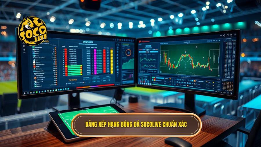Bảng xếp hạng bóng đá Socolive chuẩn xác