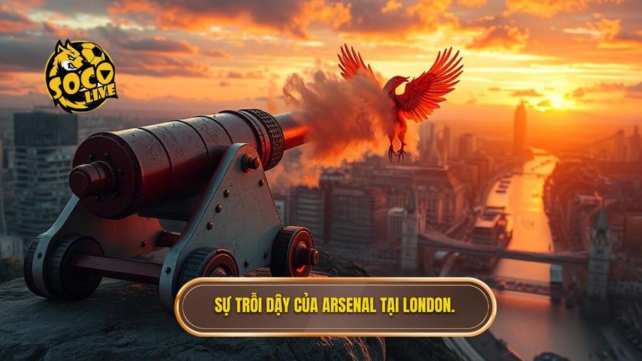 Tổng quan về sự thăng tiến của Pháo thủ thành London