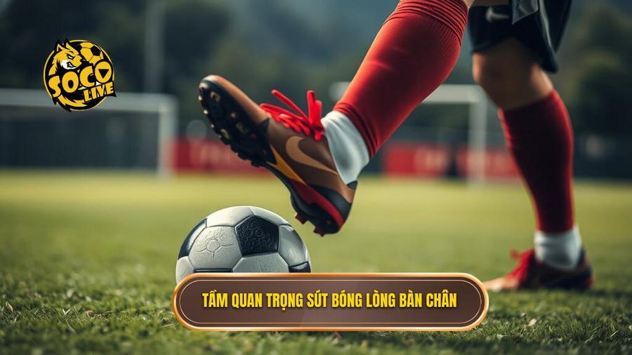 1. Tầm quan trọng sút bóng lòng bàn chân