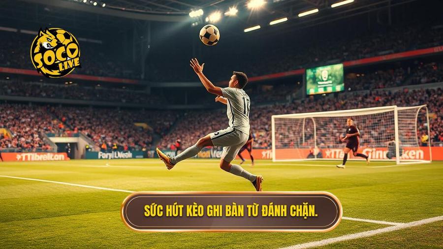 2. Sức hút kèo ghi bàn từ đánh chặn.