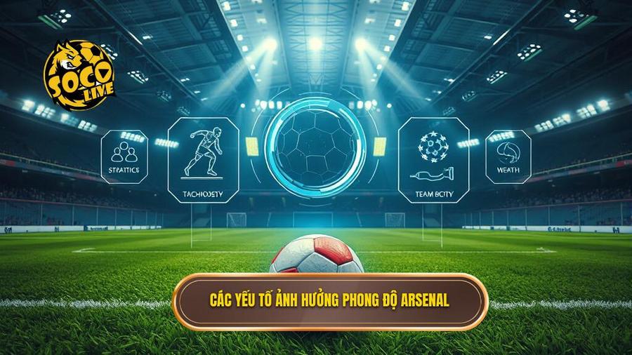 Phân tích phong độ đội Arsenal qua hệ thống chiến thuật
