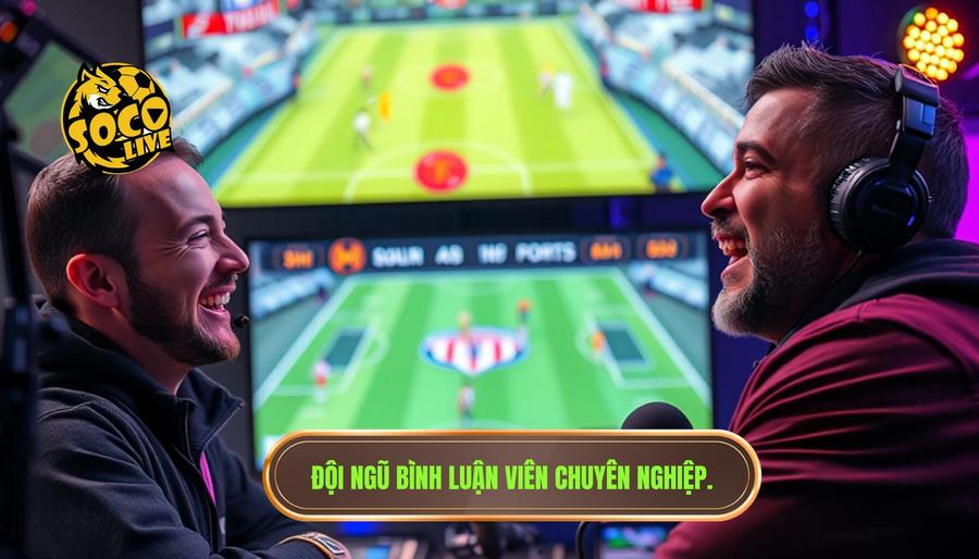 Hệ thống bình luận viên (BLV) hài hước và chuyên môn cao