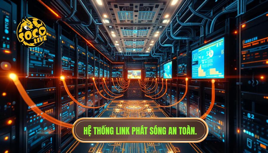 Hệ thống link phát sóng đa dạng và an toàn