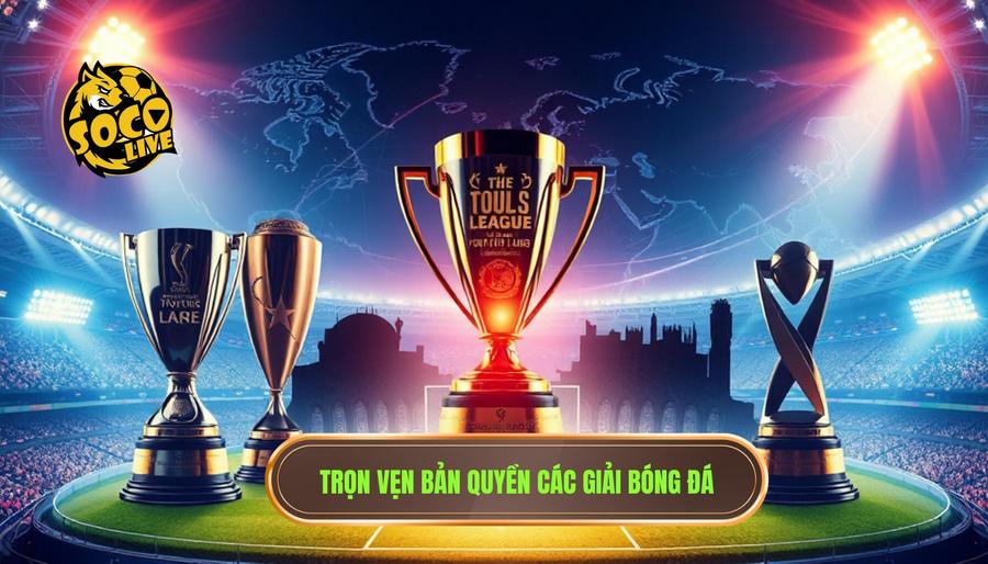Bản quyền giải đấu đa dạng – Thế giới bóng đá trong tầm tay