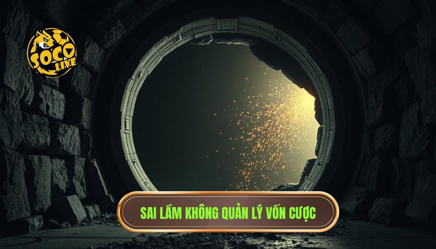 Những sai lầm khi soi kèo bóng đá phổ biến nhất mà dân cược thường mắc phải 2 2. Sai lầm không quản lý vốn cược