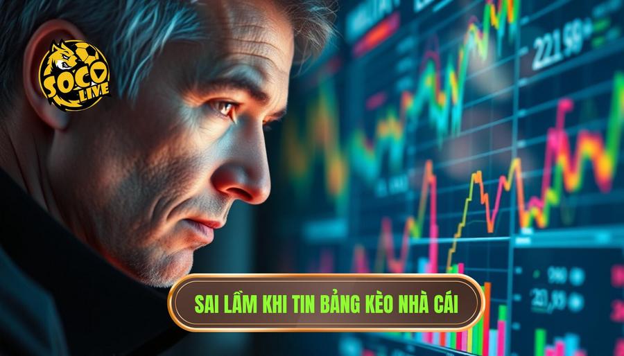 Những sai lầm khi soi kèo bóng đá phổ biến nhất mà dân cược thường mắc phải 3 3. Sai lầm khi tin bảng kèo nhà cái