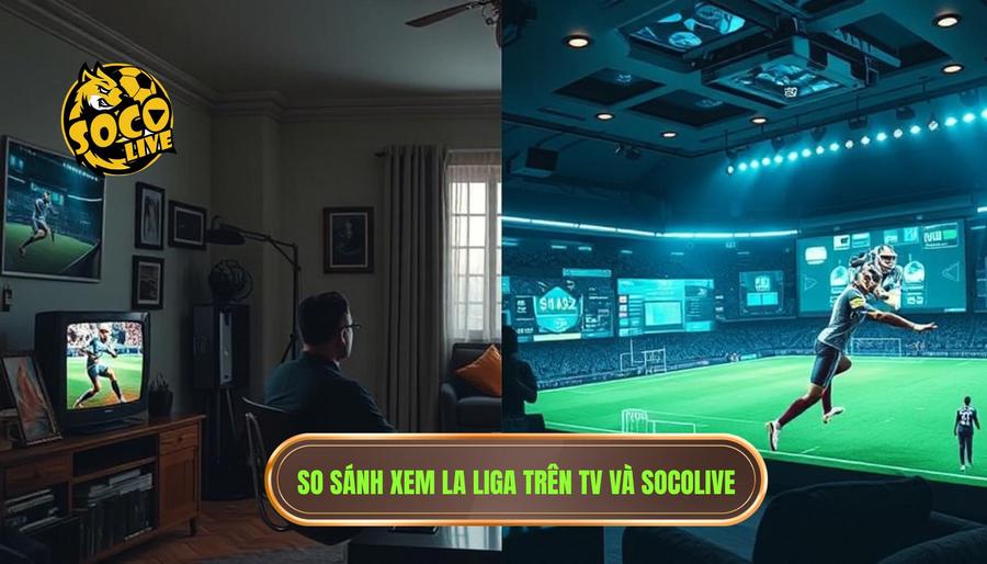Xem La Liga Socolive: Điểm Đến Hoàn Hảo Cho Tín Đồ Bóng Đá Tây Ban Nha 3 So sánh xem La Liga trên TV và Socolive